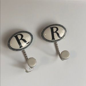 COPY - 2 Anthropologie R hooks. NWT